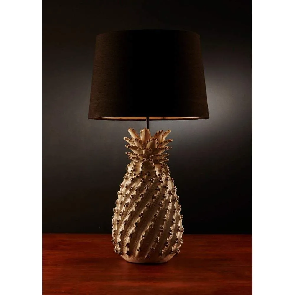 Pineapple Table Lamp Base White