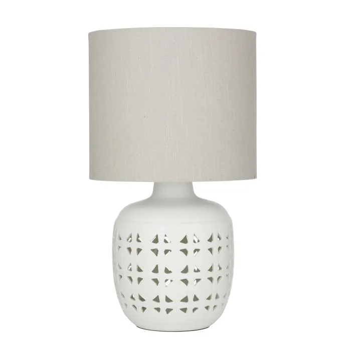 Rassa Table Lamp - White