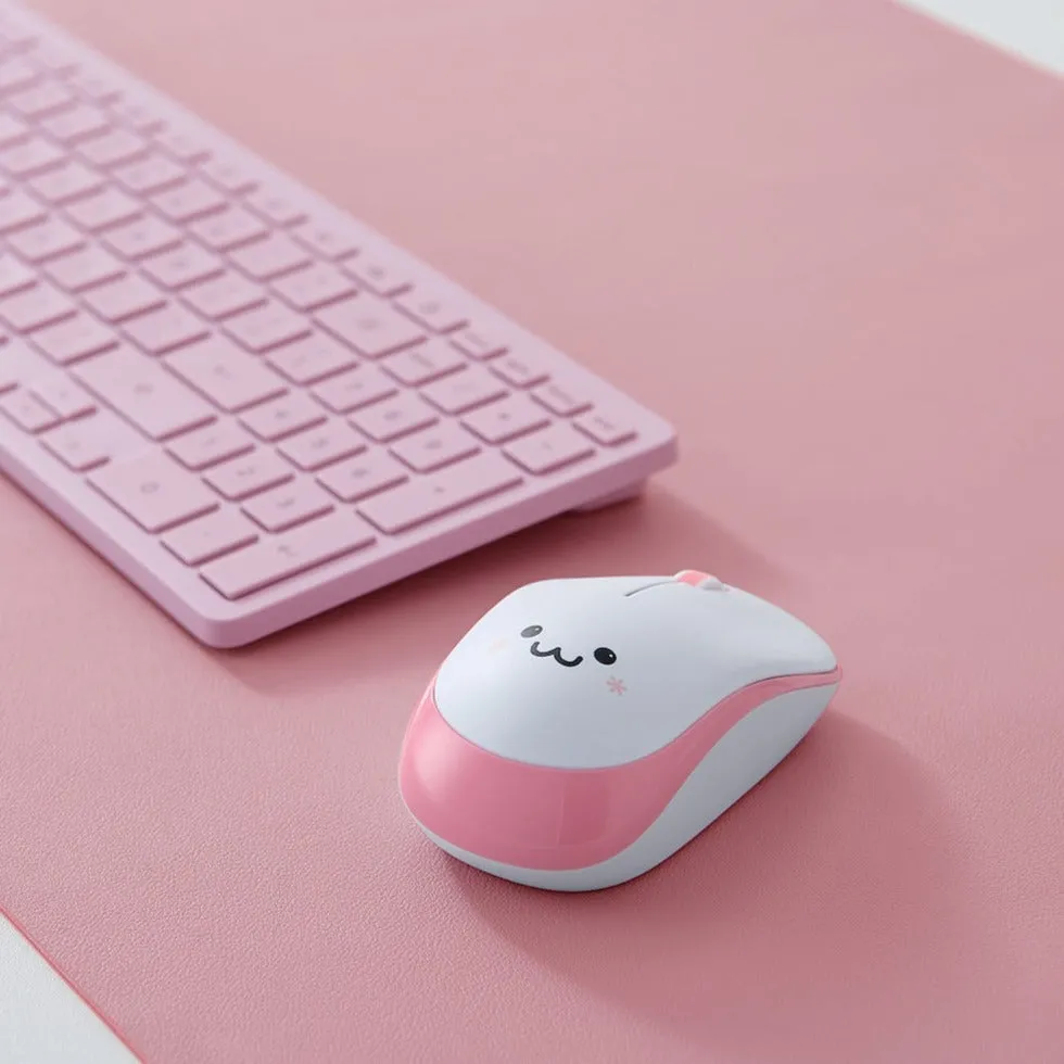 Smile Face Wireless Mouse