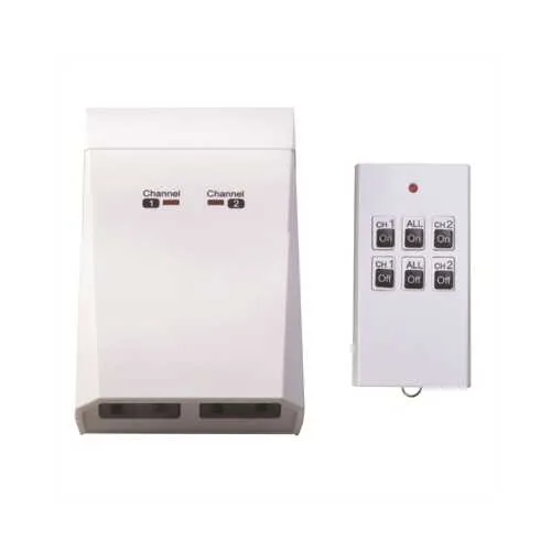 Timer Indoor 2 Outlet Remote