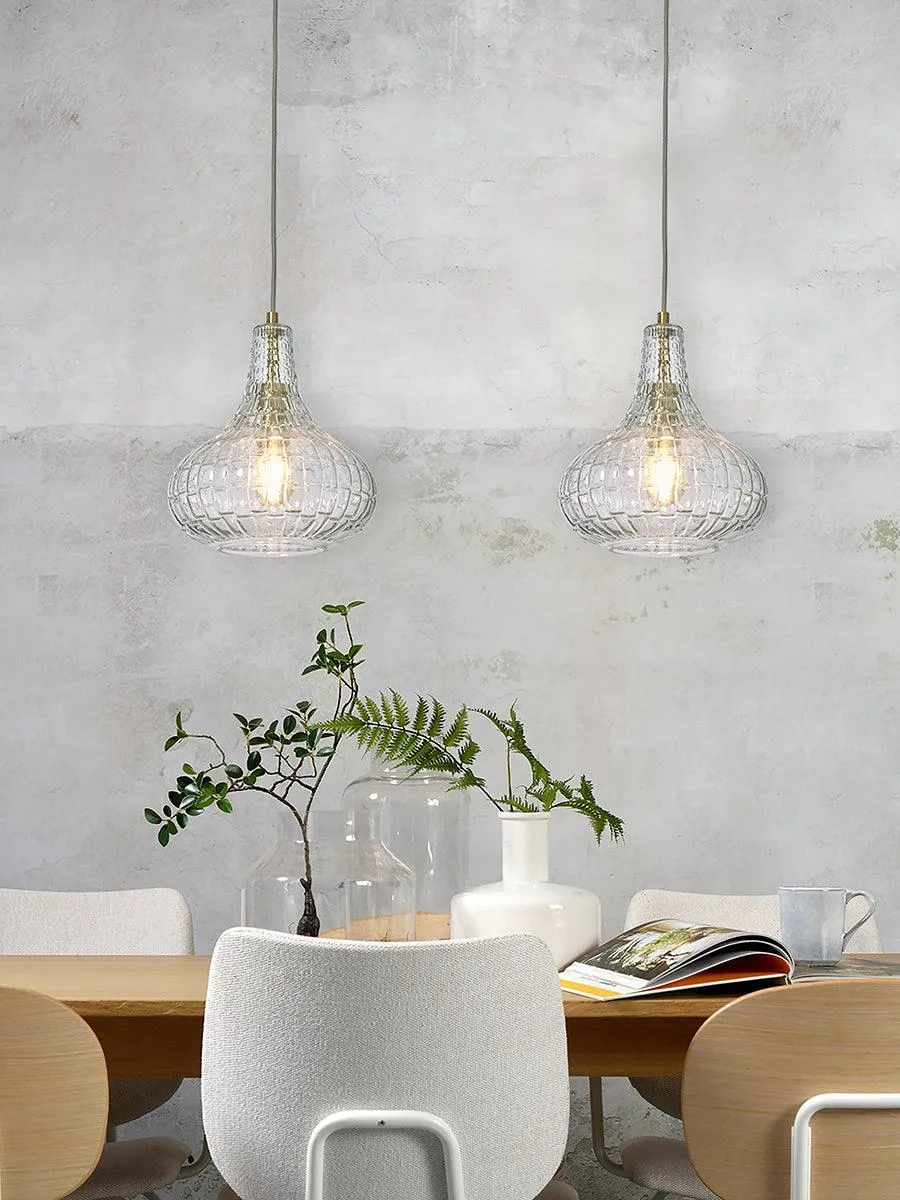 Venice Drop Glass Hanging Lamp