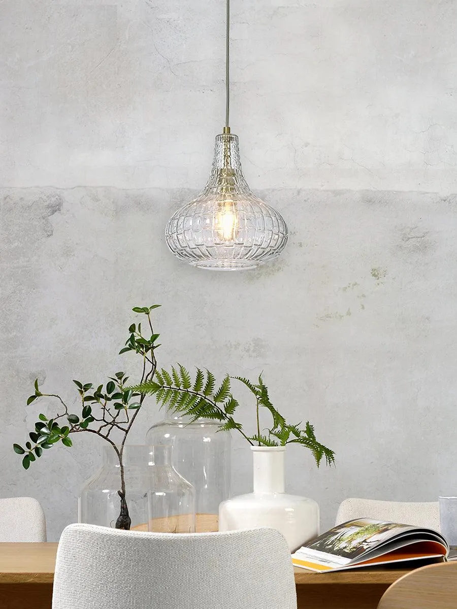 Venice Drop Glass Hanging Lamp