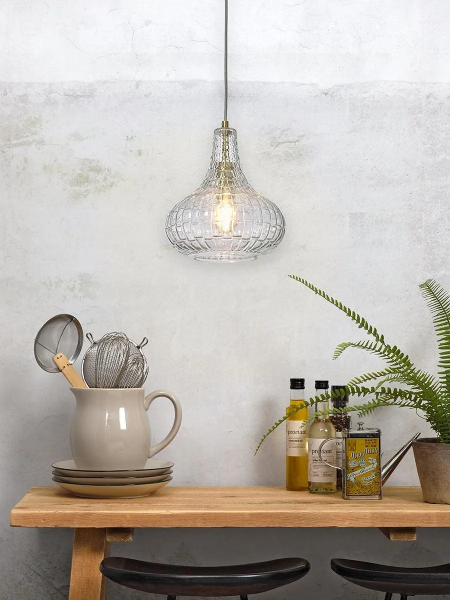 Venice Drop Glass Hanging Lamp