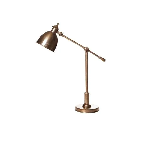 Vermont Desk Lamp Antique Brass