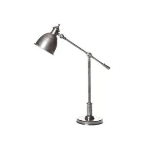 Vermont Desk Lamp Antique Silver