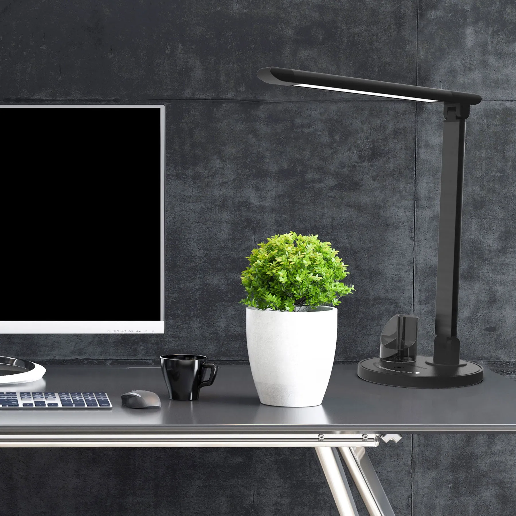 Viribright™ LED Desk Lamp w/ Touch Controls & USB Charge Port