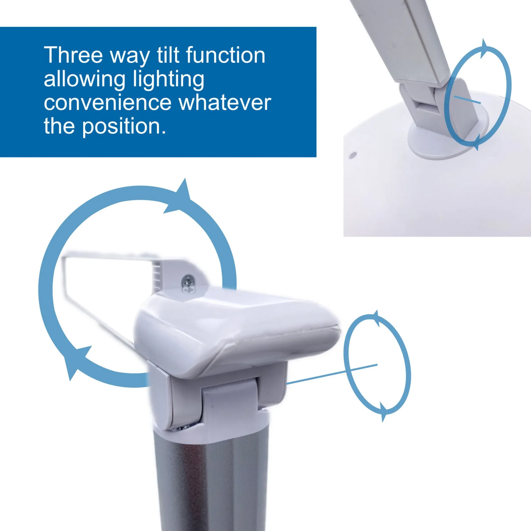 Viribright™ LED Desk Lamp w/ Touch Controls & USB Charge Port