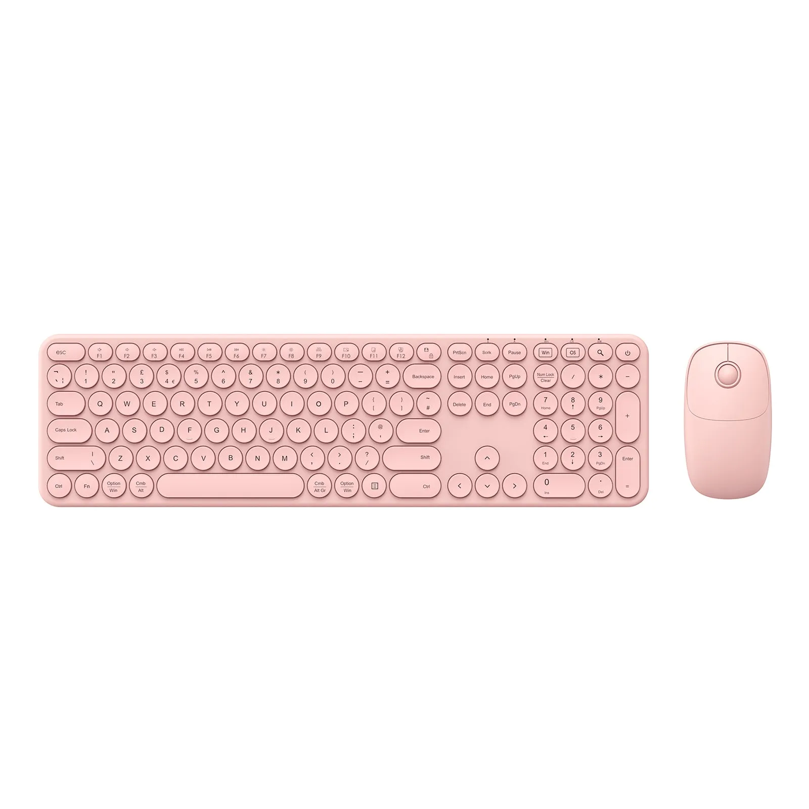 WGJP-073-3 Wireless Keyboard and Mouse Combo, USB Type-C